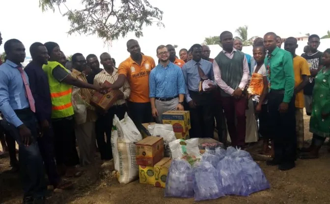 Independent Baptist Church Donates Relief Items to Flood Victims in Kogi