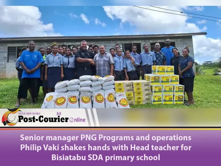 Charity Organisation Provides Food Ration to Church-Run Schools in Central Province