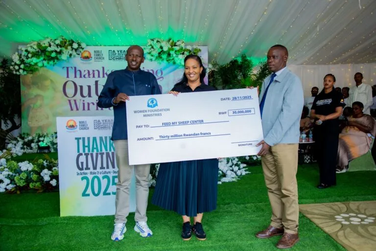Noble Family Church and Women Foundation Ministries Contribute Rwf30 Million to Child Development Program