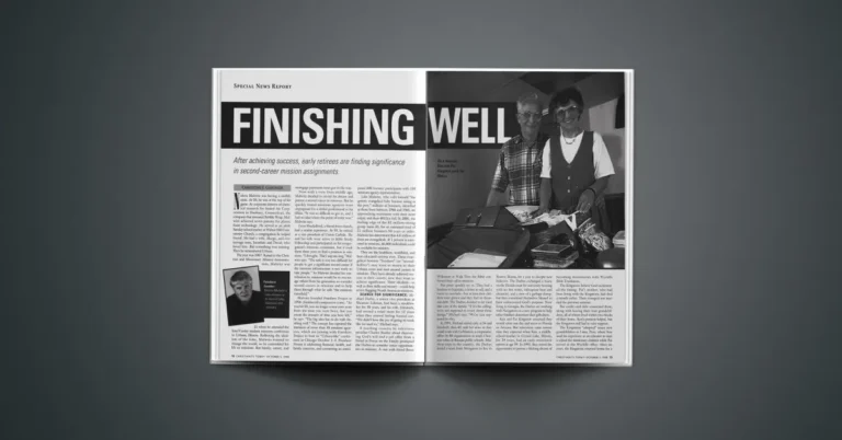 Evangelical Free Church Leaders Discuss Second-Career Missions Challenges in Finishers Project Initiative