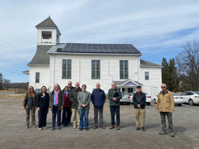 Local Tour Highlights Solar & Energy Efficiency Upgrades at Unitarian Universalist Congregation of Wyoming Valley