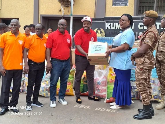 Calvary Charismatic Center Donates GH¢100,000 in Supplies to Three Kumasi Prisons (Kumasi, Ghana)