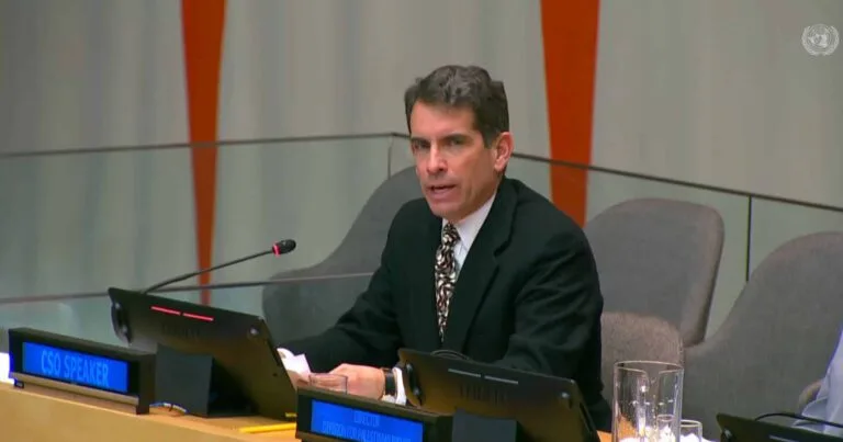 United Church of Christ Leader Condemns Human Rights Violations Against Palestinians at U.N. Commemoration