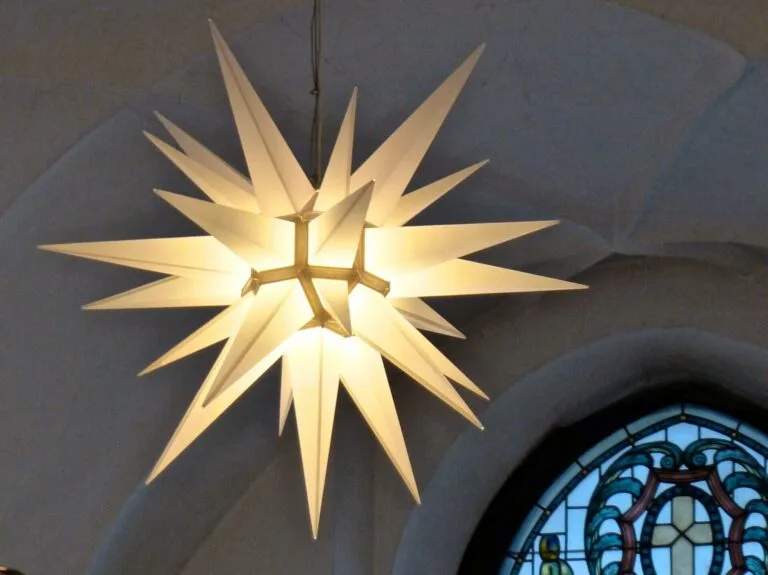 Germany’s Largest Herrnhut Star Unveiled at Manufacturer’s Forecourt