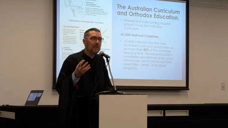 Orthodox education forum in Adelaide, Australia, discusses faith, learning and family life