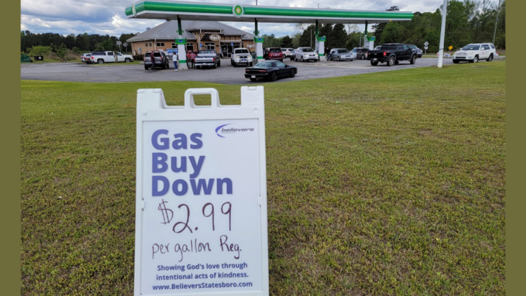 Believers Church Purchases 3,645 Gallons of Gas at $2.99 per Gallon for Community Members