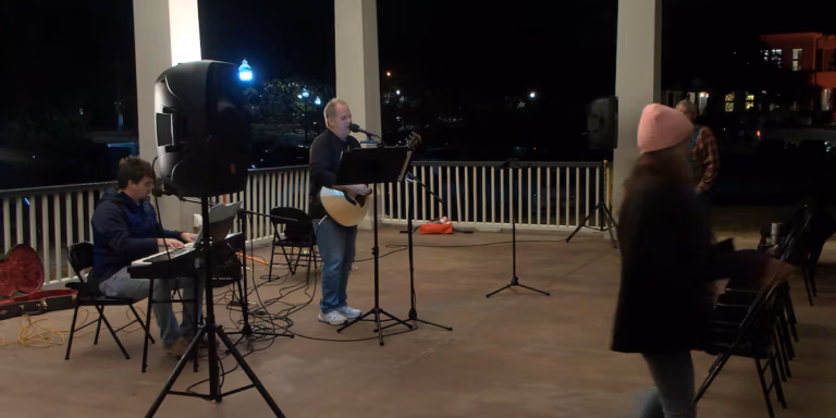 Local Churches Provide Nightly Services and Supplies for Homeless Community