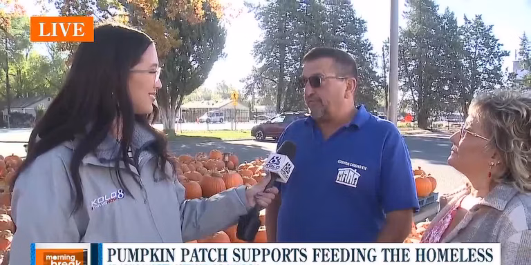 Sparks United Methodist Church Hosts Pumpkin Patch to Support Free Community Dinner for Homeless (Sparks, Nevada)
