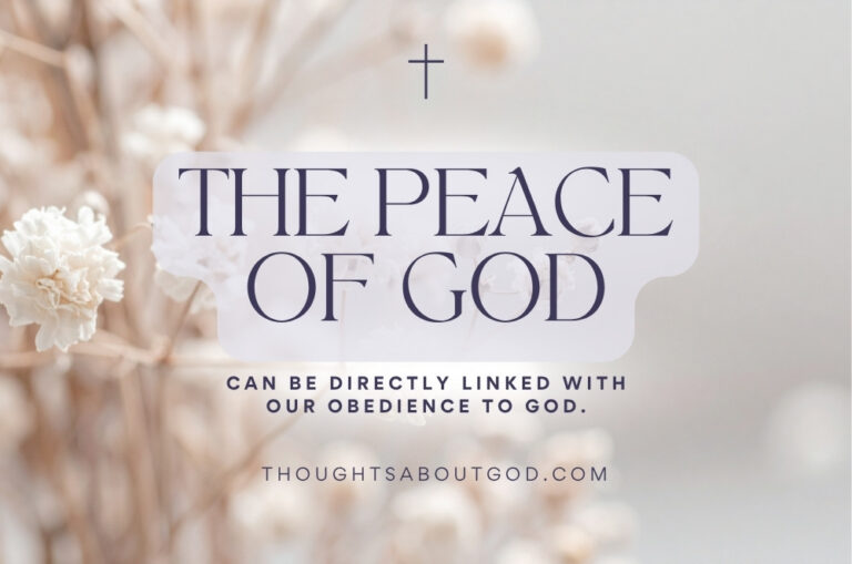 A Direct Link to God’s Peace and Purpose