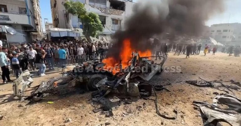 Israeli Airstrike in Gaza City Kills One, Injures Several