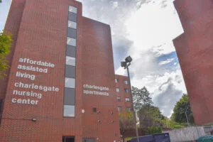 Homeless shelter for older adults opens in former Charlesgate nursing home in Providence, Rhode Island
