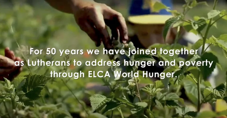 ELCA Celebrates 50 Years of World Hunger Ministry