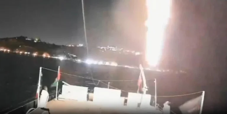 Greta’s Flotilla Claims Boat “Alma” Suffered Damage from Drone Attack