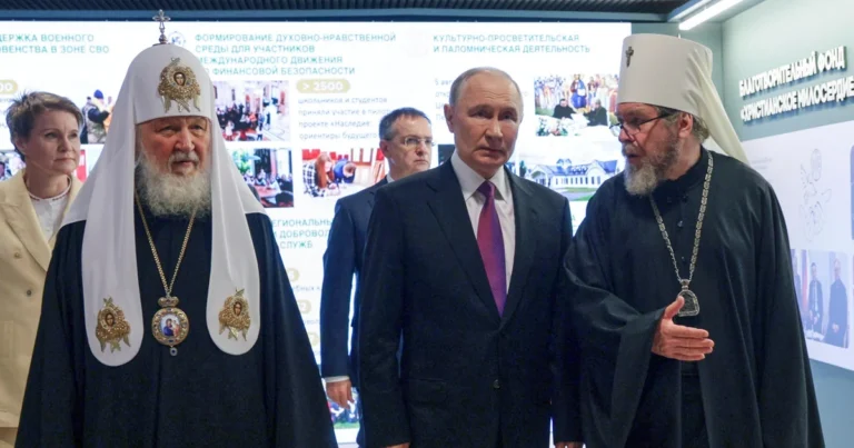 Russian Bishop Known as Putin’s Confessor Targeted in EU Sanctions