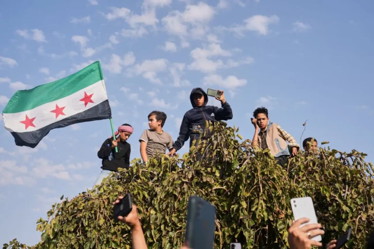 Protesters in Syria Chant “Jihad” Against Israel Amid Regional Tensions