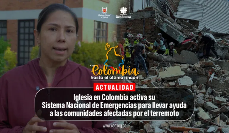 Colombian Catholic Church Activates National Emergency Service to Address Earthquake Response in Affected Regions