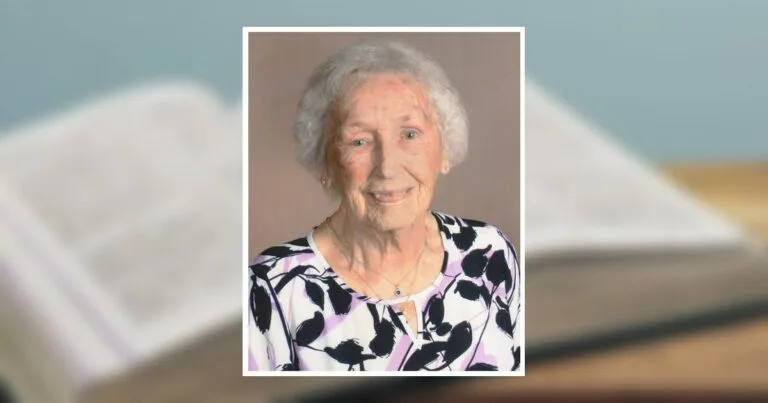 Charity Marie Danner, 98, of Troy, OH, a member of Cassel Hills Church of Christ, dies at 98