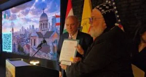 Mayor of Worcester Awards Key to the City to Syriac Orthodox Archbishop of Beirut (Worcester, Massachusetts)