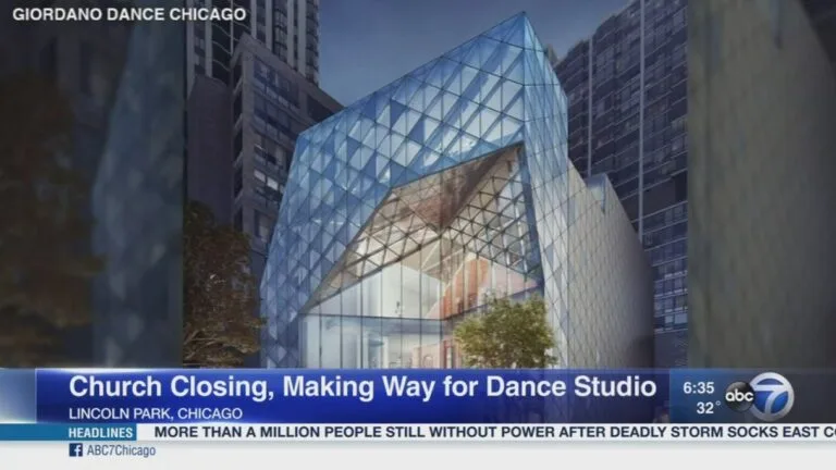 Oldest African-American Baptist church in Chicago, Illinois, closes, to be converted into dance studio