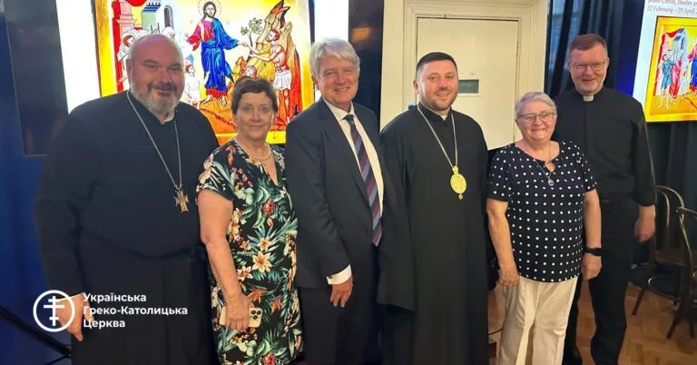 Bishop Mykola Cardinal Bychok Prays for Ukrainian Children Stolen by Russian Aggressor