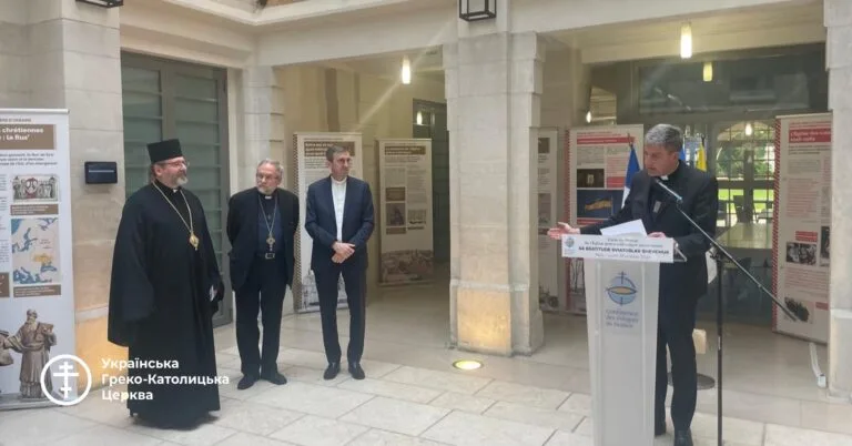 French Bishops’ Conference President Addresses UGCC Head on Ukraine’s Struggle for European Freedom