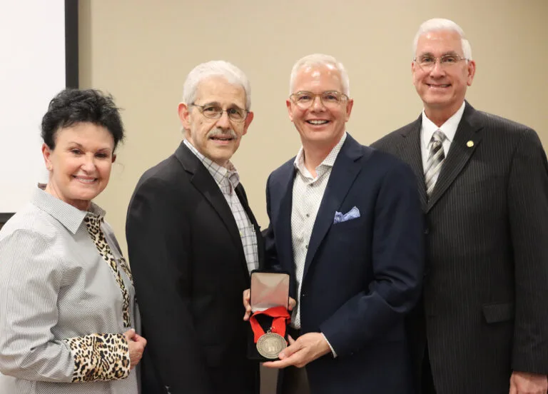 MACU Honors Cliff Sanders as Professor Emeritus After 29 Years of Service