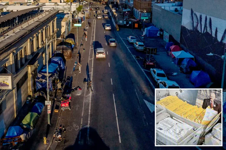 Hundreds of ballots left exposed at Skid Row homeless shelter ahead of LA election