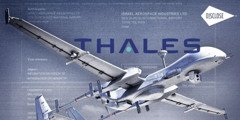 French Company Thales Supplies Equipment for Israeli Armed Drones Since 2018