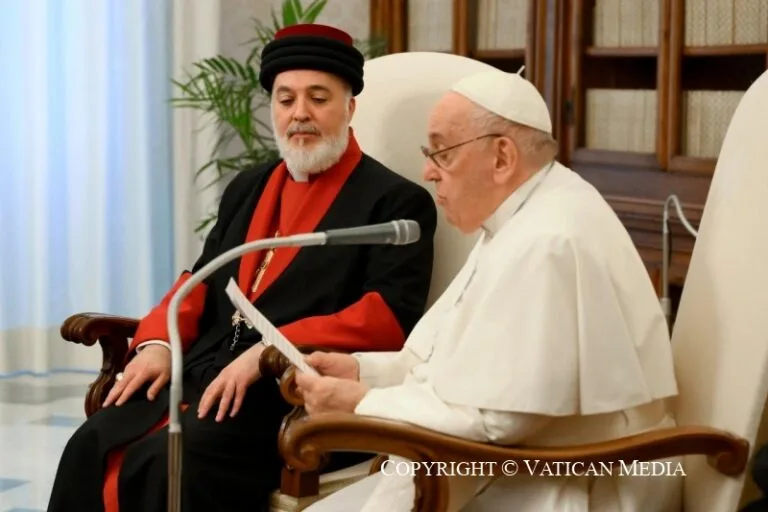Catholicos-Patriarch of Assyrian Church of the East Mar Awa III Royel meets Pope Francis in Vatican