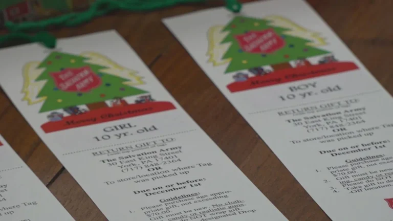 Salvation Army in York, Pennsylvania, seeks volunteers, donations to aid local families this holiday season