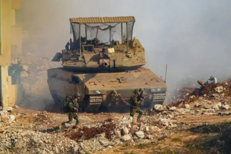 Israeli military operations continue in southern Lebanon with airstrikes, artillery fire, and drone crash